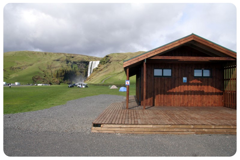 Tjaldsvæðið við Skógafoss